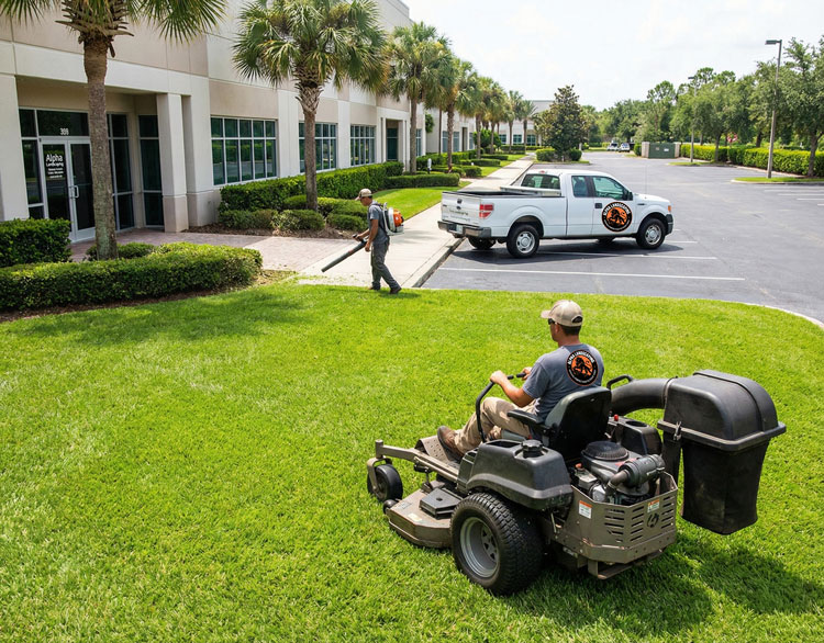 Commercial Lawn Maintenance​​ by Alpha Landscaping LLC in Davenport FL