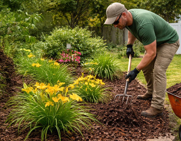 Mulching services