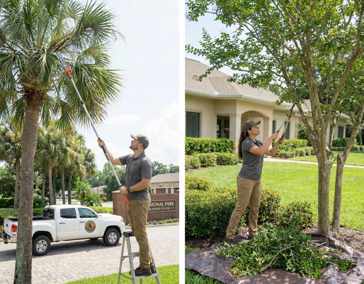Palm & Tree Trimming by Alpha Landscaping LLC in Davenport Fl